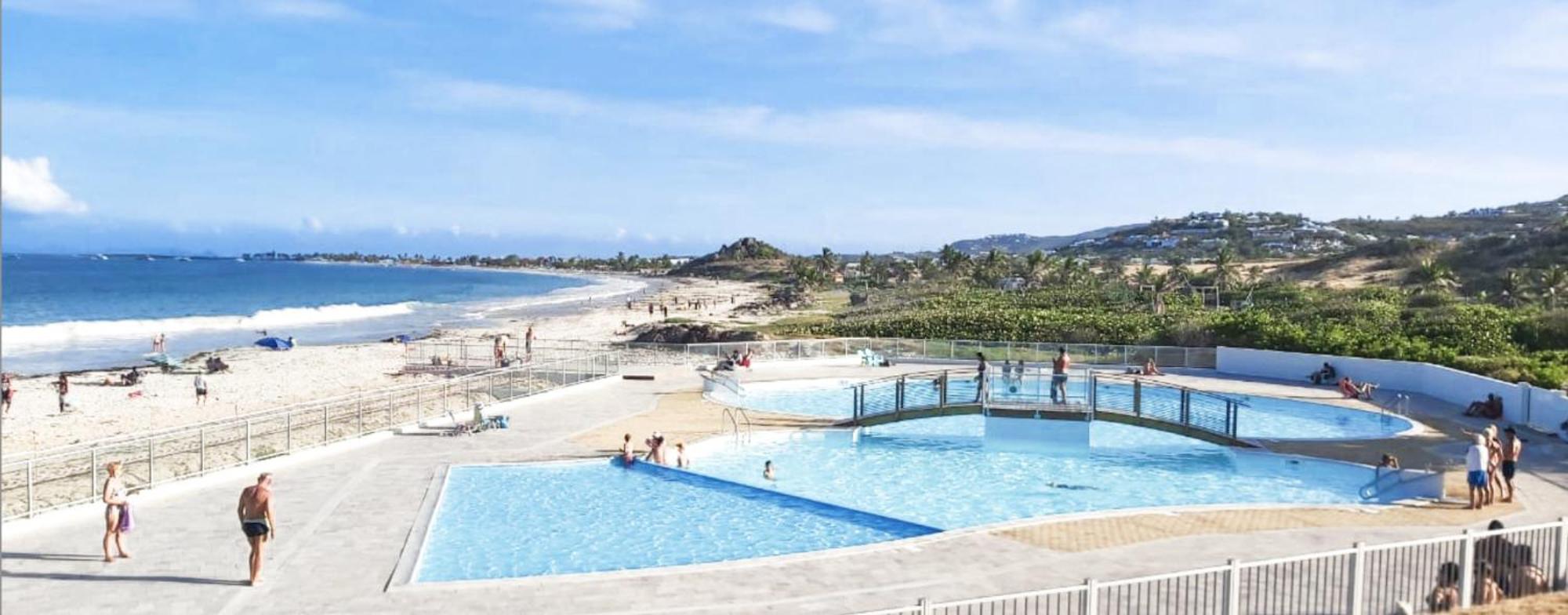 Top Floor Unit 520 Ft2 - 48 M2 With Stunning Dominant View On Ocean, St Barth, Orient Bay Cul de Sac Εξωτερικό φωτογραφία