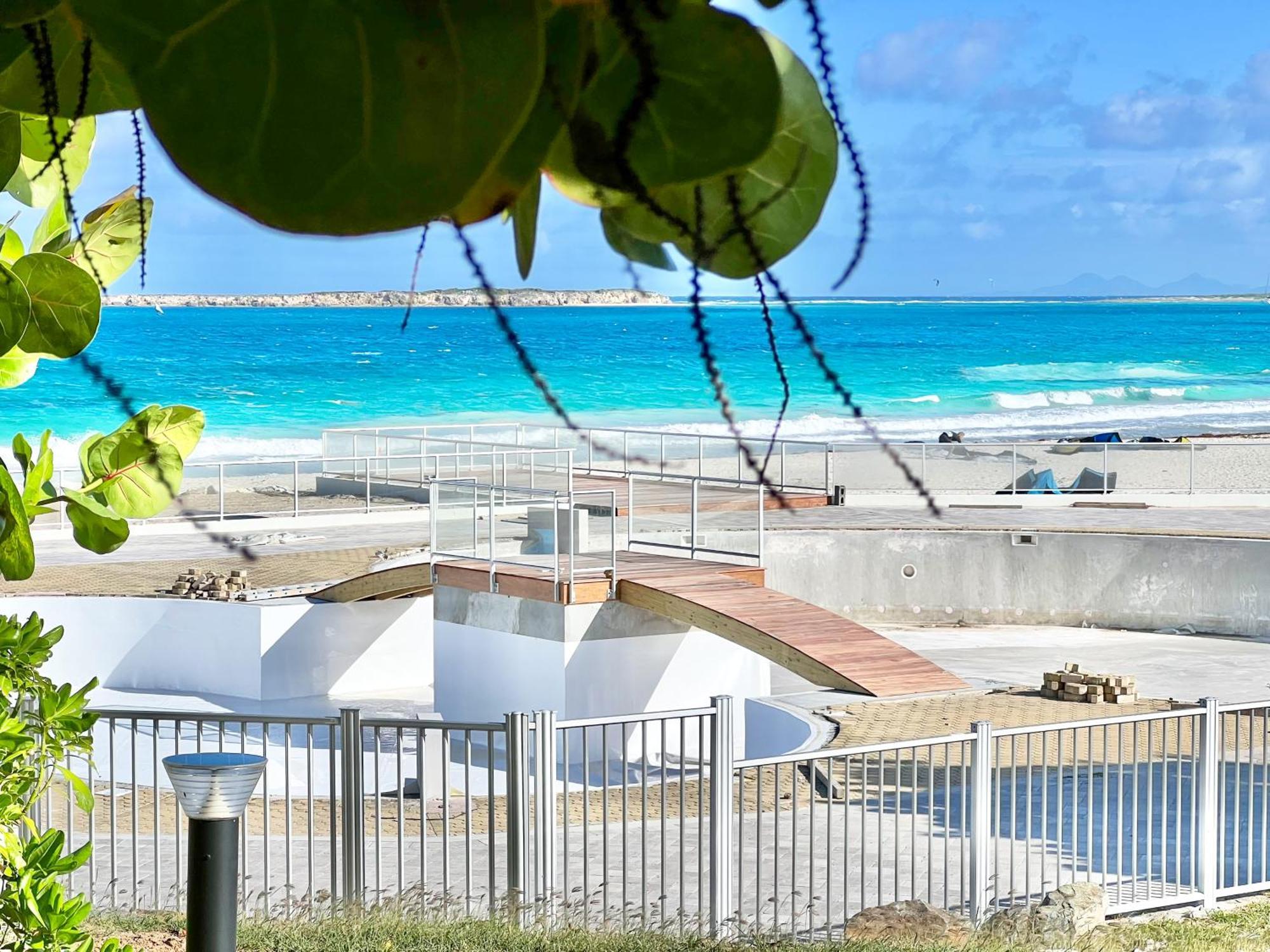 Top Floor Unit 520 Ft2 - 48 M2 With Stunning Dominant View On Ocean, St Barth, Orient Bay Cul de Sac Εξωτερικό φωτογραφία