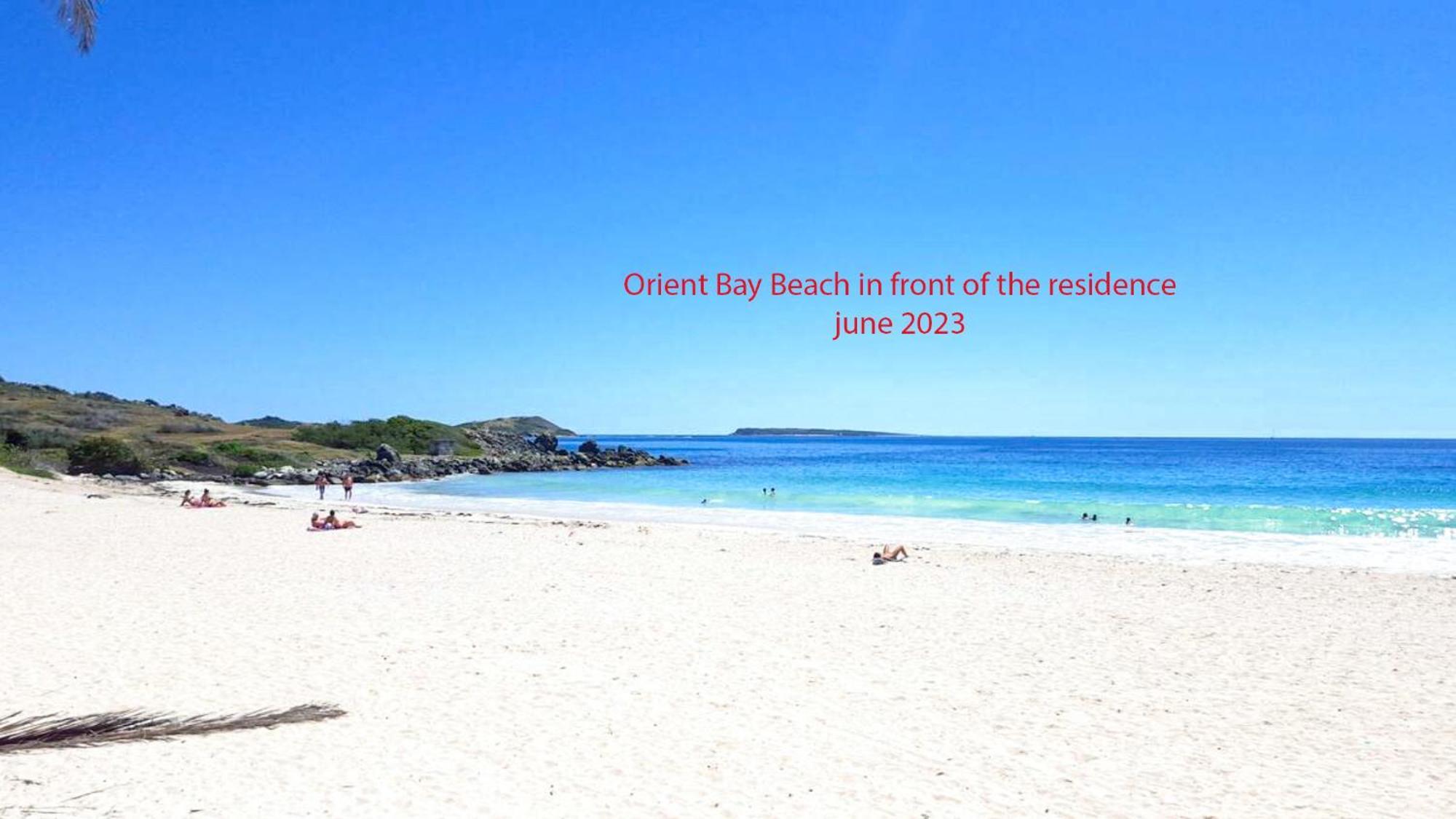 Top Floor Unit 520 Ft2 - 48 M2 With Stunning Dominant View On Ocean, St Barth, Orient Bay Cul de Sac Εξωτερικό φωτογραφία