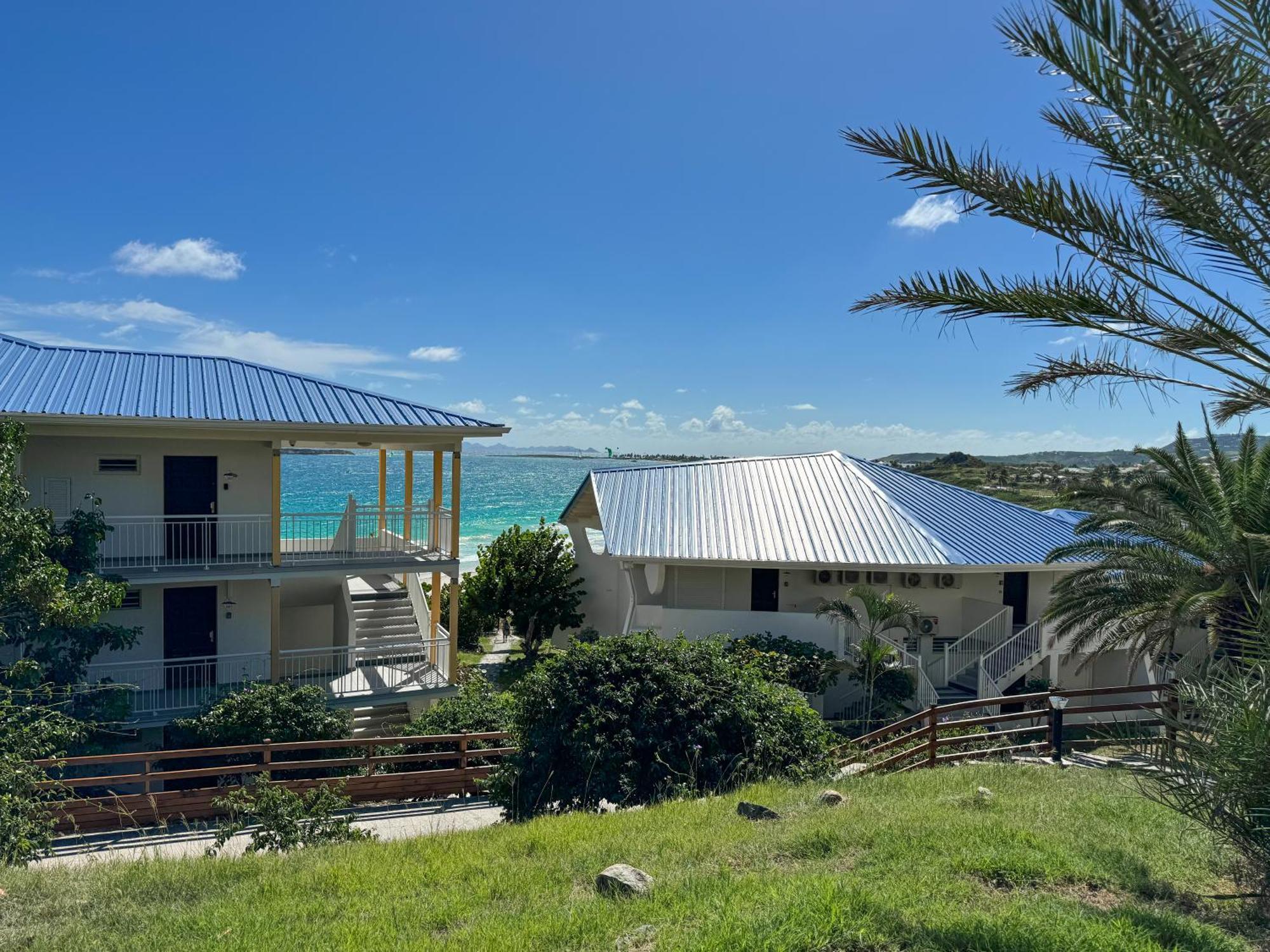 Top Floor Unit 520 Ft2 - 48 M2 With Stunning Dominant View On Ocean, St Barth, Orient Bay Cul de Sac Εξωτερικό φωτογραφία